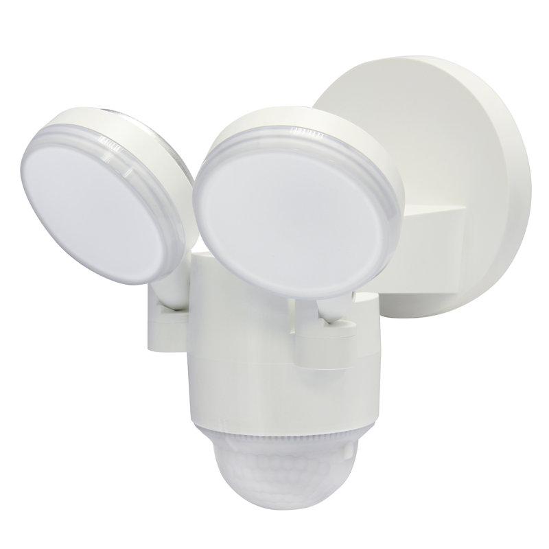 IQ America 12 Watt LED Battery Operated Outdoor Security Flood Light